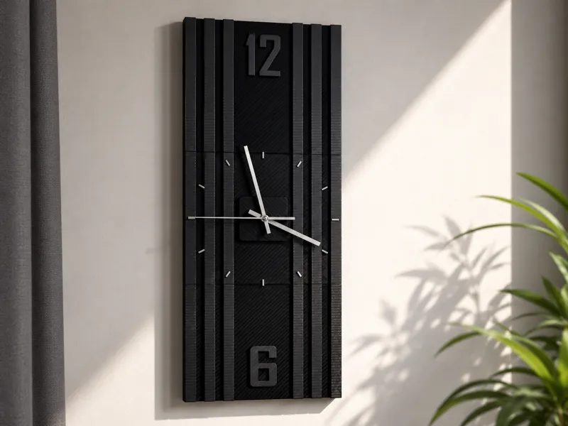 CLCK 01 - Modern Two-Tone Clock (Modular Design)