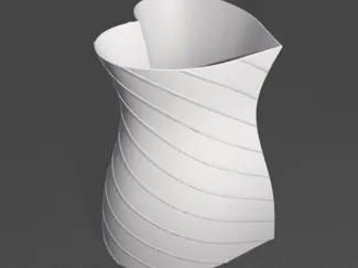Heart Shaped Vase