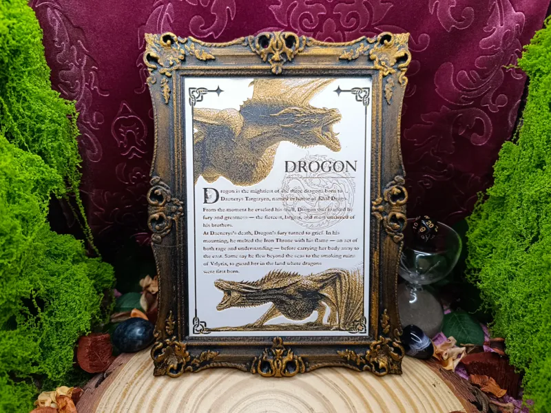Bestiary Series: Drogon v2 – Revised Art