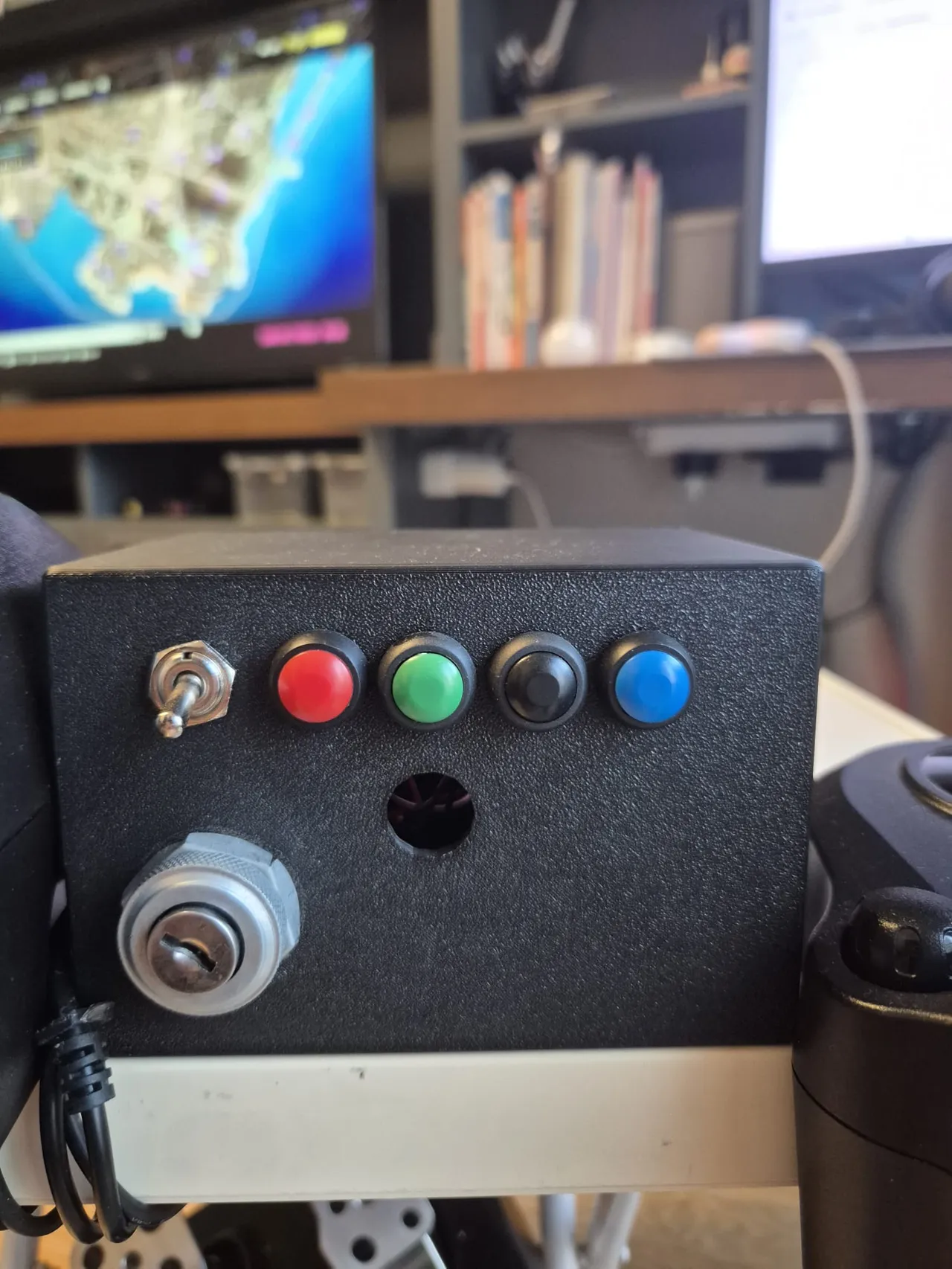 Basic Button Box For Simulations view 2