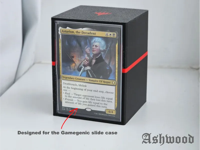 100 card deckbox for Commander: "The Shield"