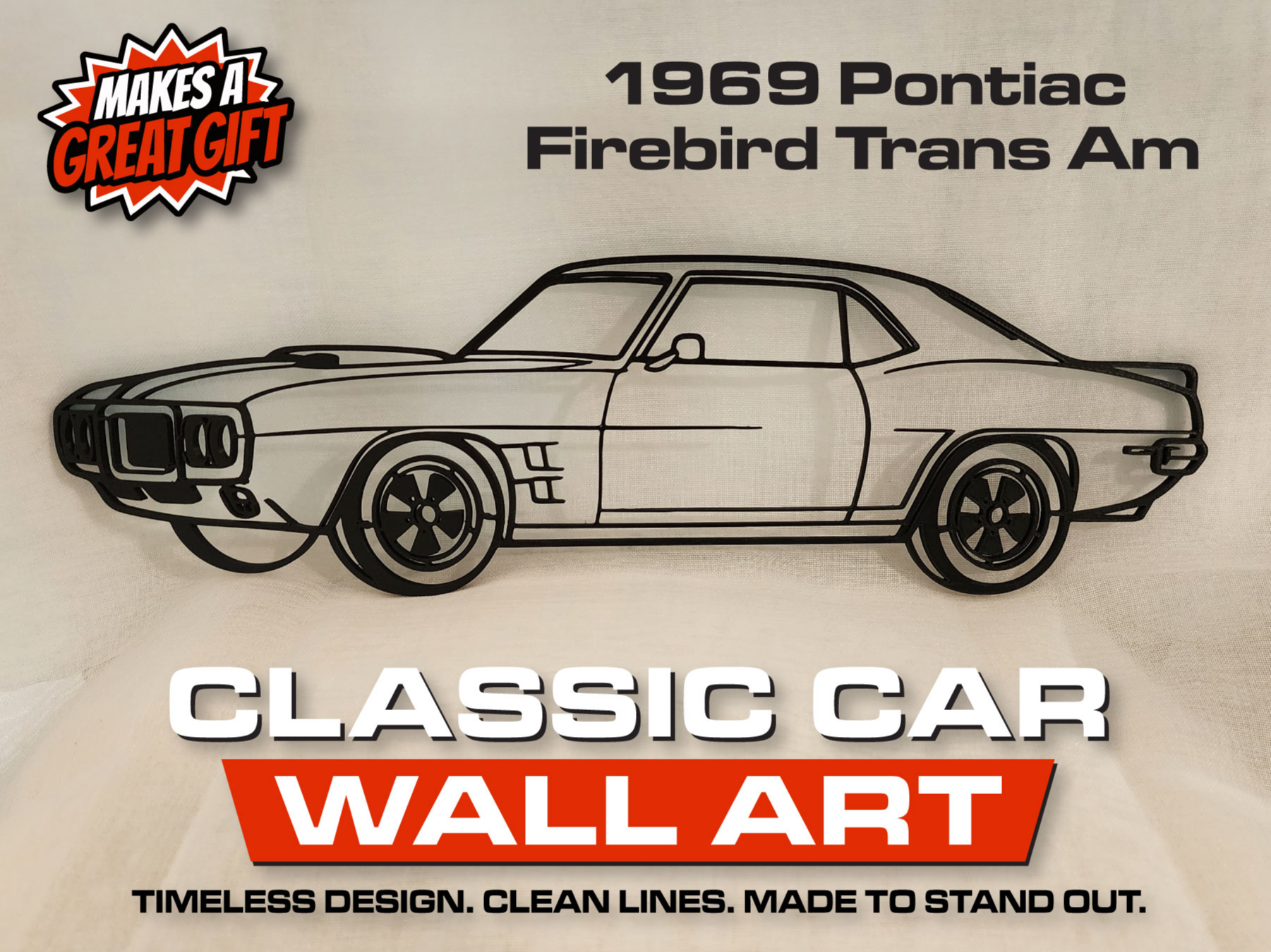 1969 Firebird Trans Am Wall Art