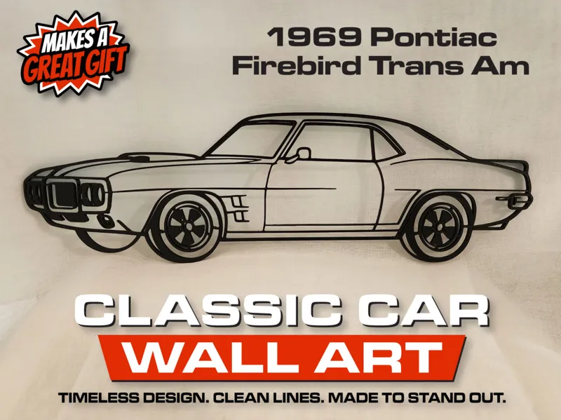 1969 Firebird Trans Am Wall Art
