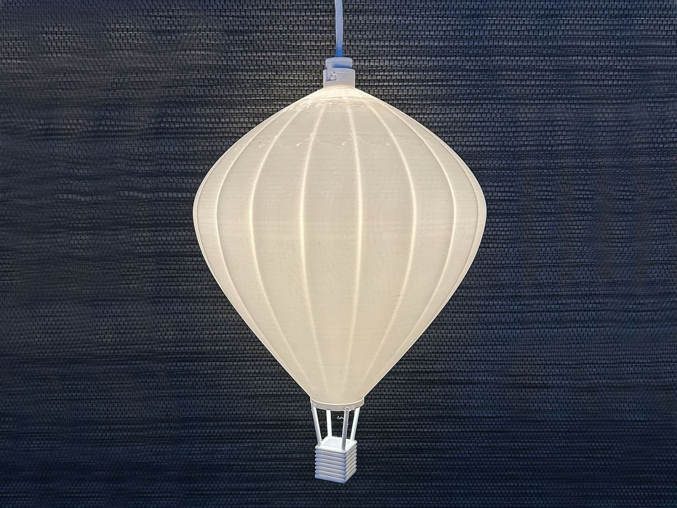 Beleuchteter Heißluftballon – Batterie + Timer
