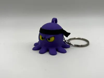 Ninja Octo Keychain
