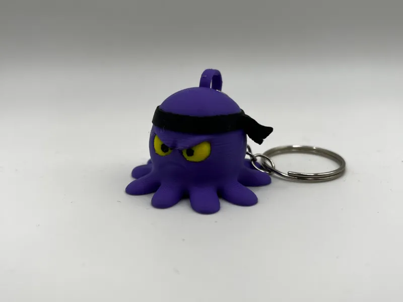 Ninja Octo Keychain