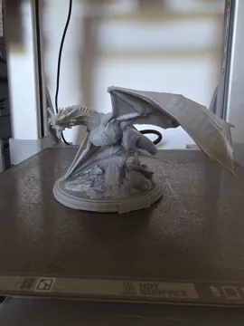 Escenografía en miniatura: Meleys the Red Queen – Ground Stance — vista de referencia 3
