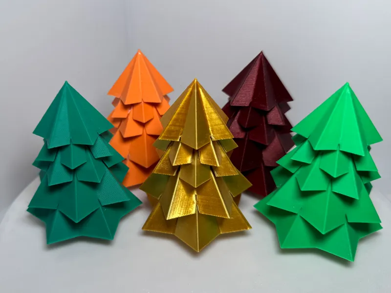 Small Multi-part Christmas Tree Decor