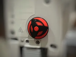 Ninja Red Eye Spinning Disc for Extruder Indicator