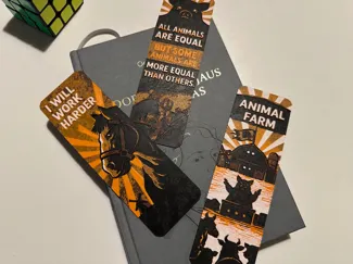 Animal Farm Bookmarks set (3 pcs)
