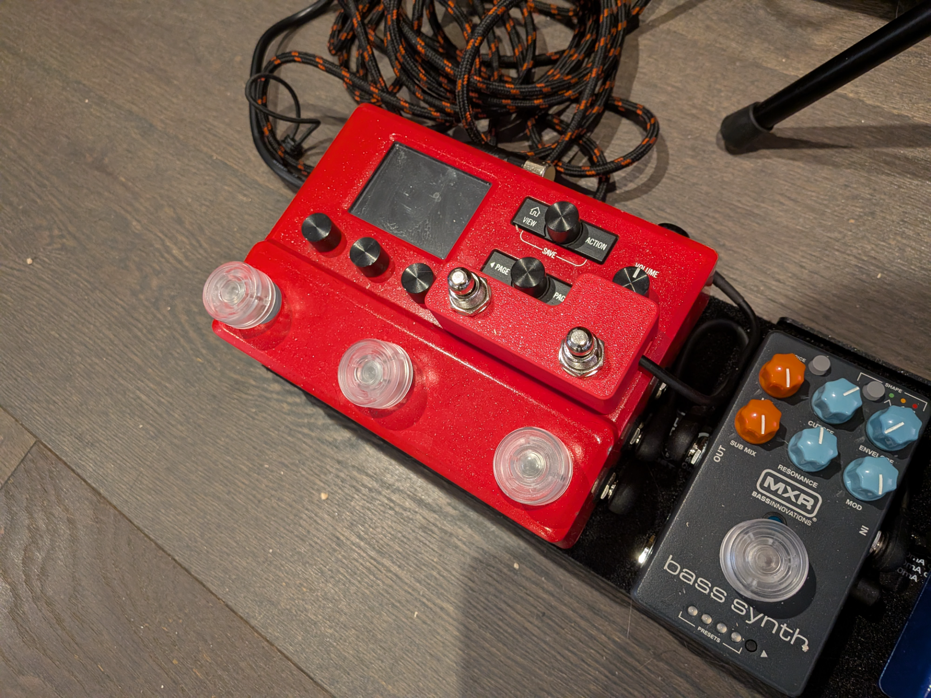 Dual Footswitch for Line6 HX Stomp