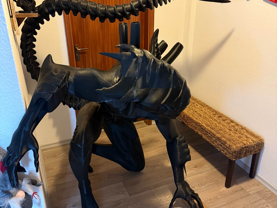 Life-Size Alien Xenomorph 3D Model