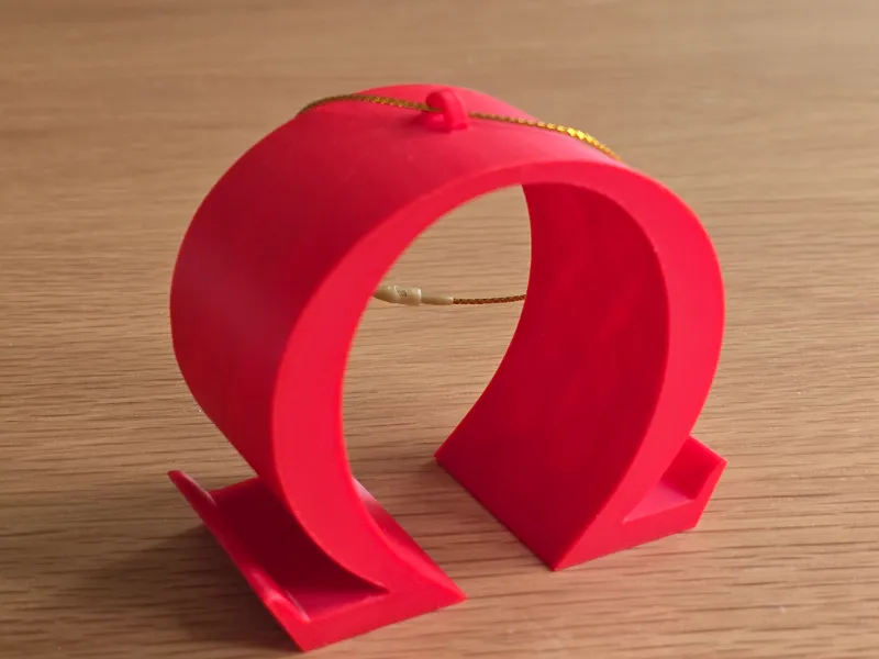 Omega Logo Christmas Ornament