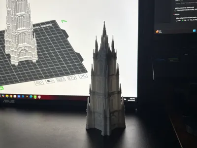 Gothic architecture tower
