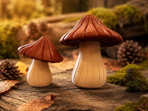 Modelo para impresión 3D: Forest Mushrooms — referencia de MakerWorld