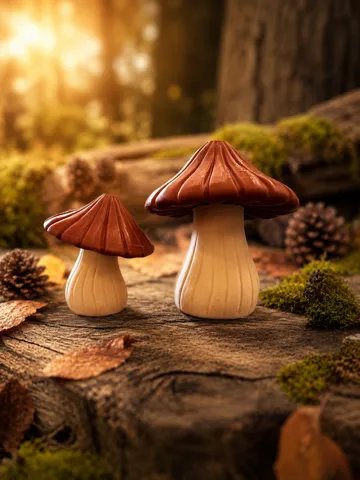Modelo para impresión 3D: Forest Mushrooms — vista de referencia 2