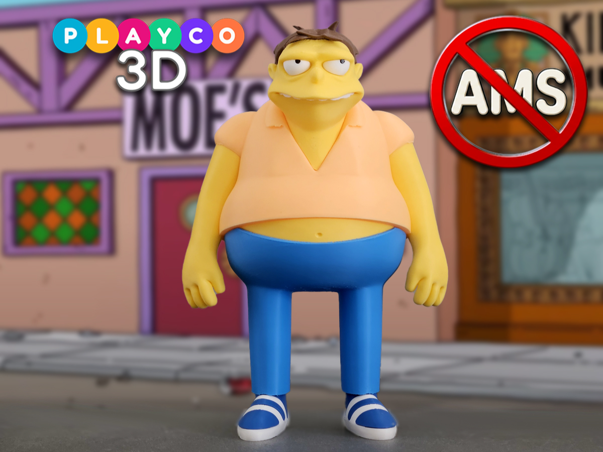 Barney from the Simpsons Multi-Part