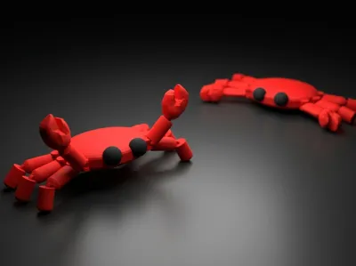 Articulated Crab
