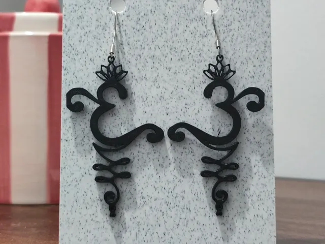 Aretes Unalome Sagrado