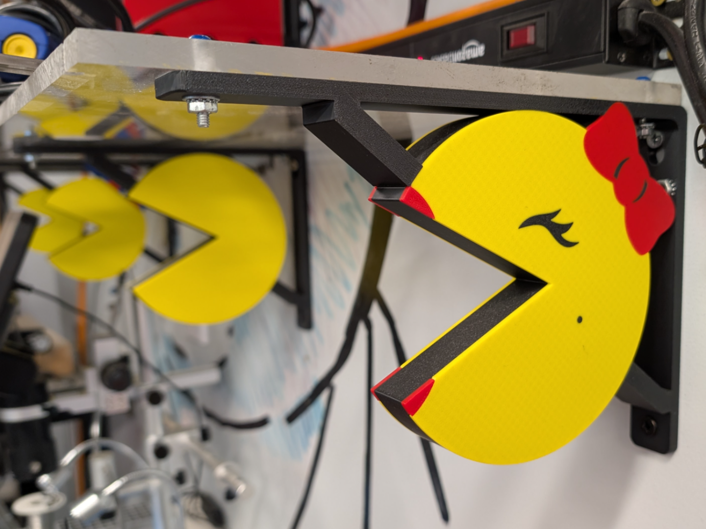 Pacman Family Shelving Brackets