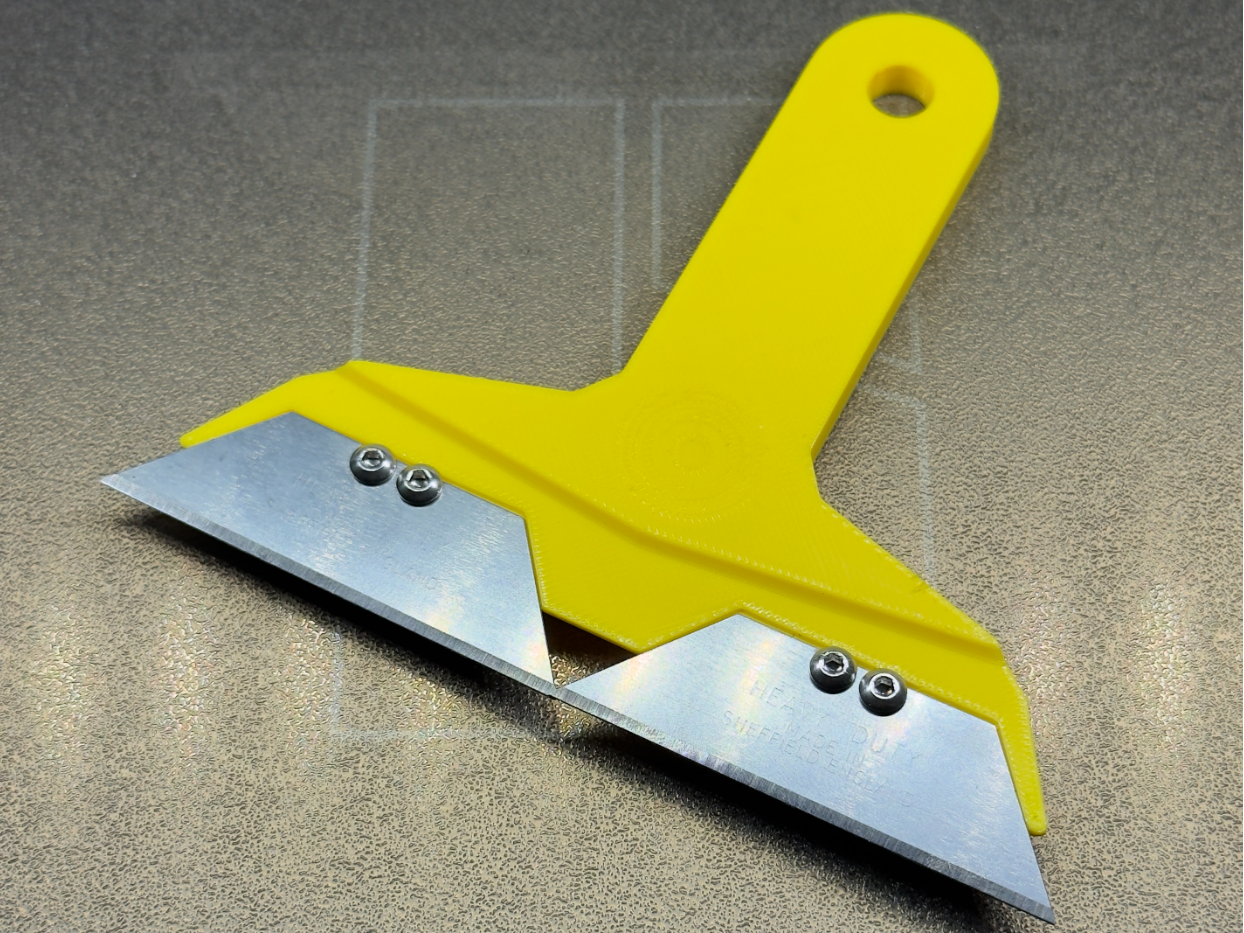 Dual Blade Stanley Scraper