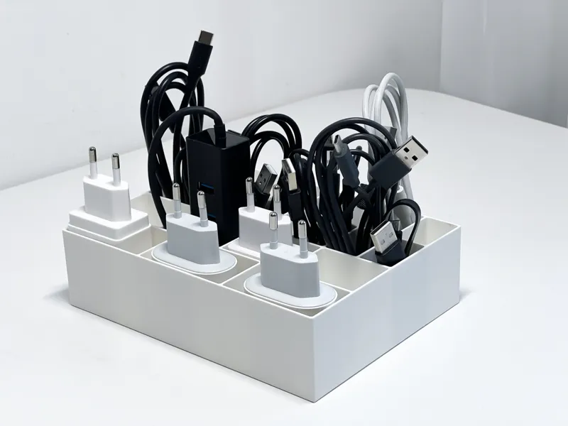 Cable and Power Adapter Storage Box