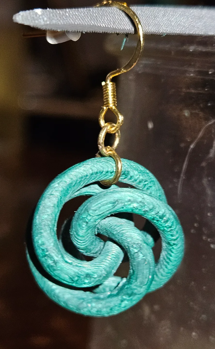Complex Knot Earrings view 4