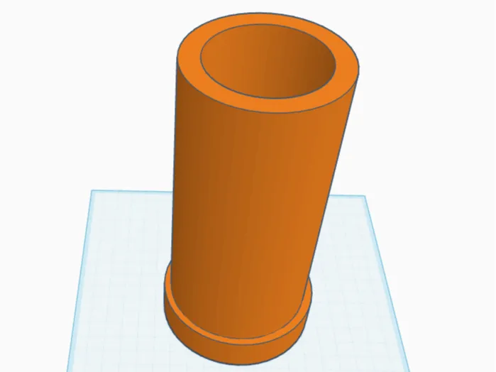 3 in by 7in rod with stopper