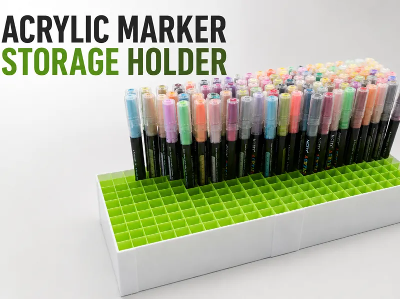 ACRYLIC MARKER STORAGE HOLDER (FAST) CAPACITY 264