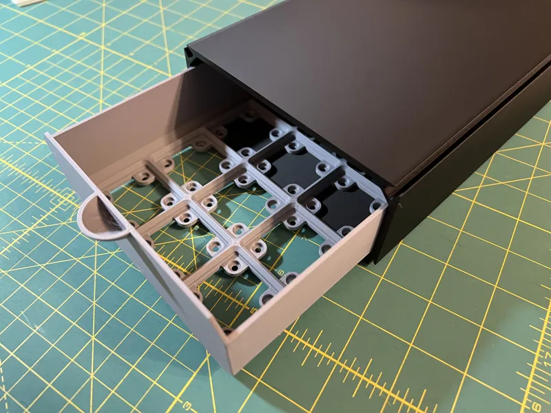Modular Gridfinity Drawers in various sizes