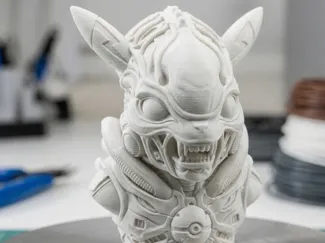 Pokemon Alien Pikachu 3D Print Model 403