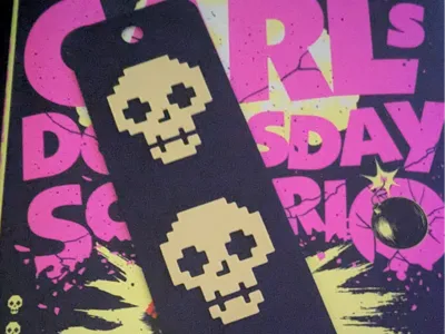 Dungeon Crawler Carl Skulls Bookmark