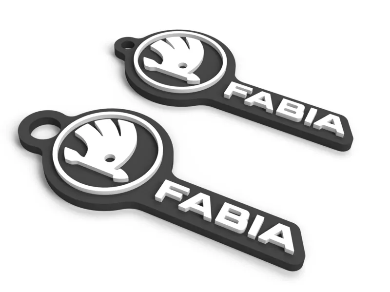 Skoda Fabia Keychain