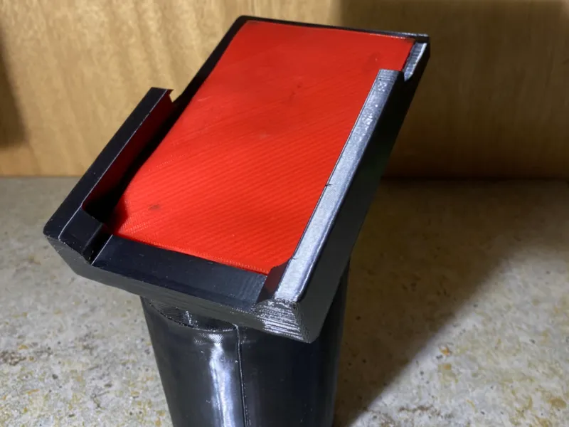 Cup holder iPhone mount