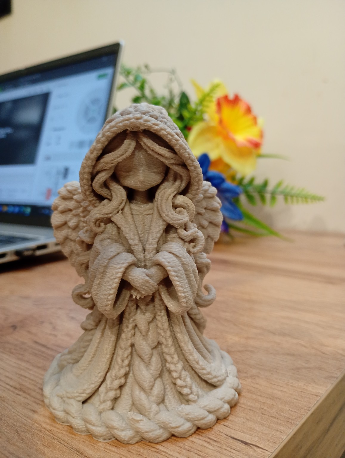 Knitted Christmas Angels – Set of 2 - 1