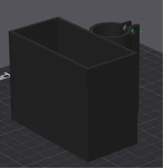 Fanatec Power Supply holder for NLR F-GT Lite