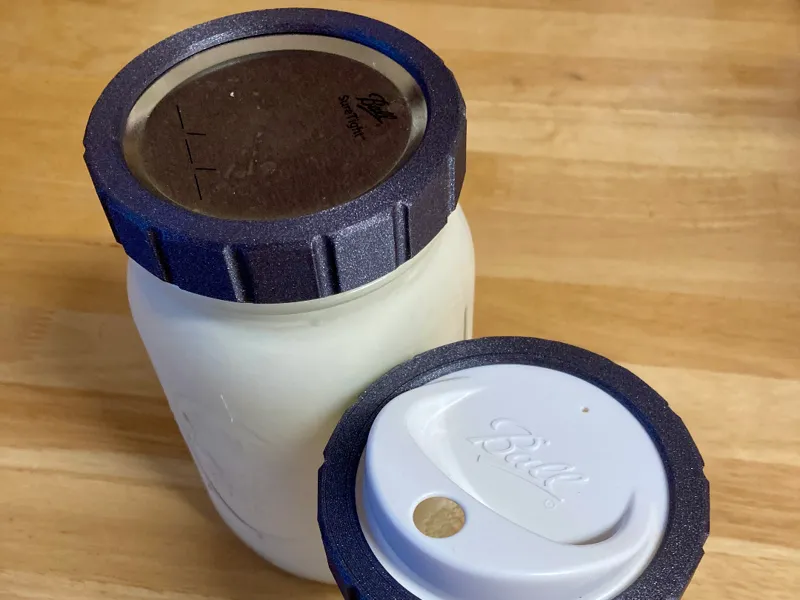 Wide Mouth Mason Jar Lid Rings
