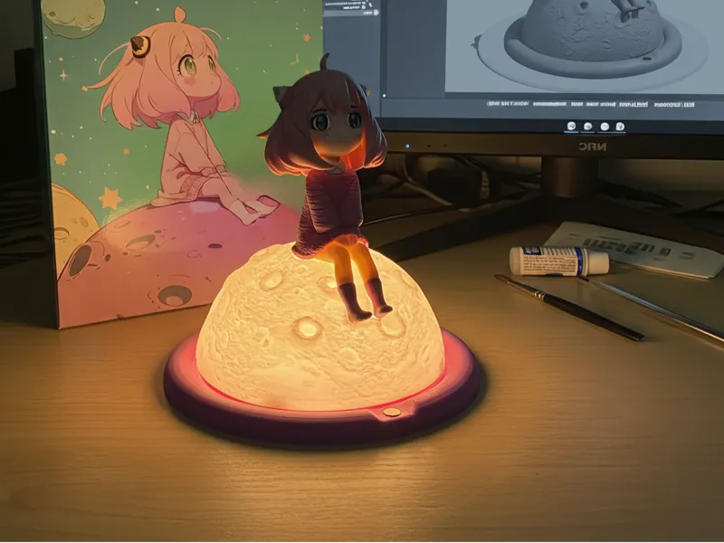 Anya Moon Night Light from Spy x Family