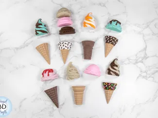 Mix & Match Ice Cream Magnets