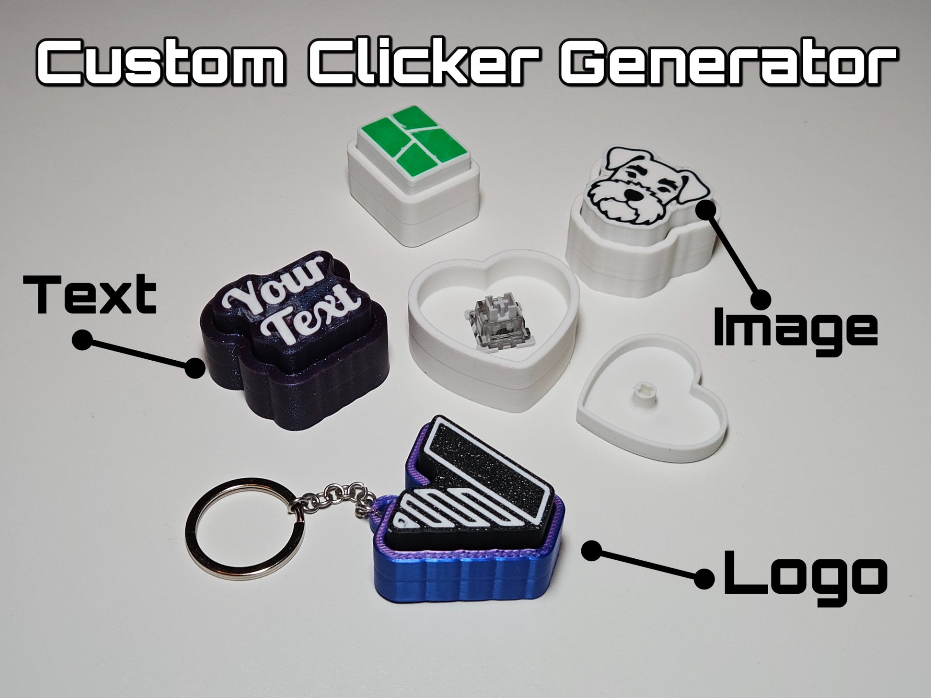 Image to Clicker Generator | No CAD or Modeling