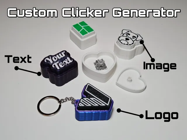 Image to Clicker Generator | No CAD or Modeling
