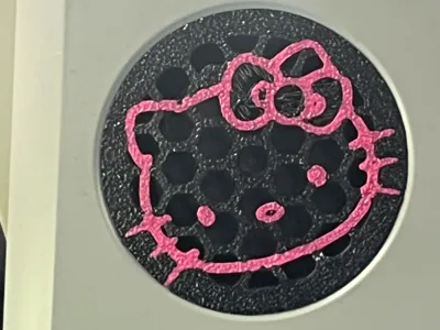 Hello Kitty X1/P1 Toolhead Fan Cover
