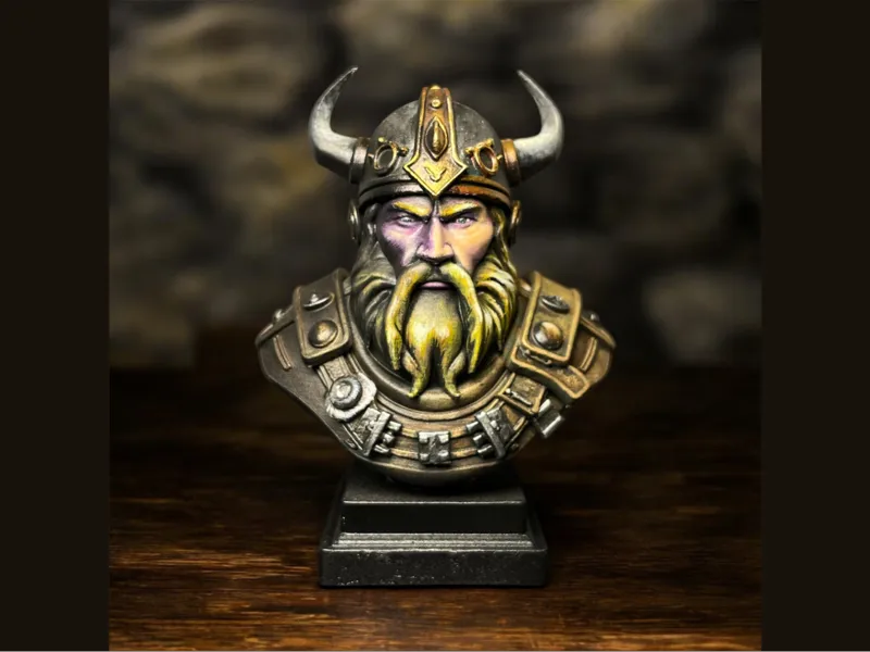 Dwarven Warlord Bust