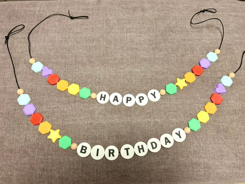 Geburtstags Girlande / Happy Birthday Girlande