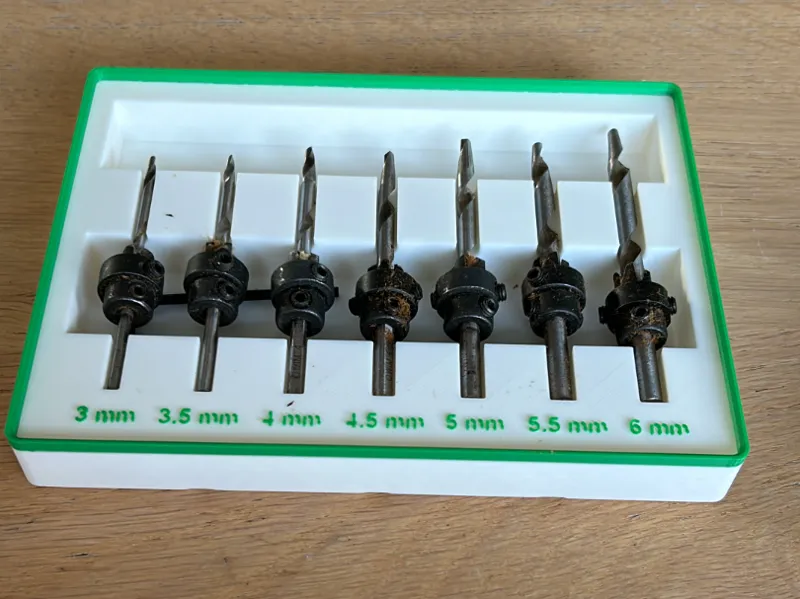 Gridfinity Countersink Bit Holder