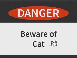 Beware of Cat