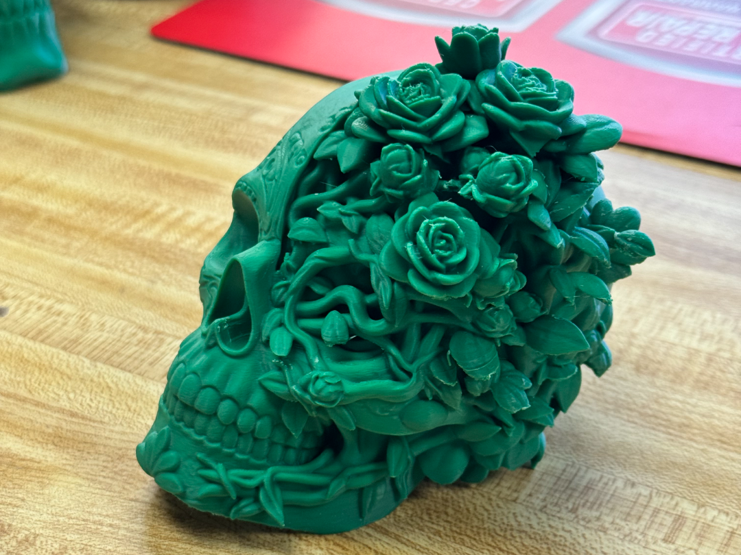 VERDANT BLOOM SKULL