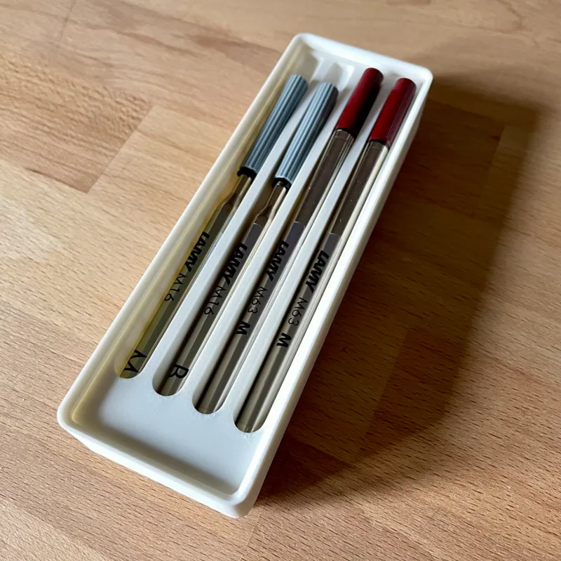 Gridfinity 1x3x3 Ball pen ink refill