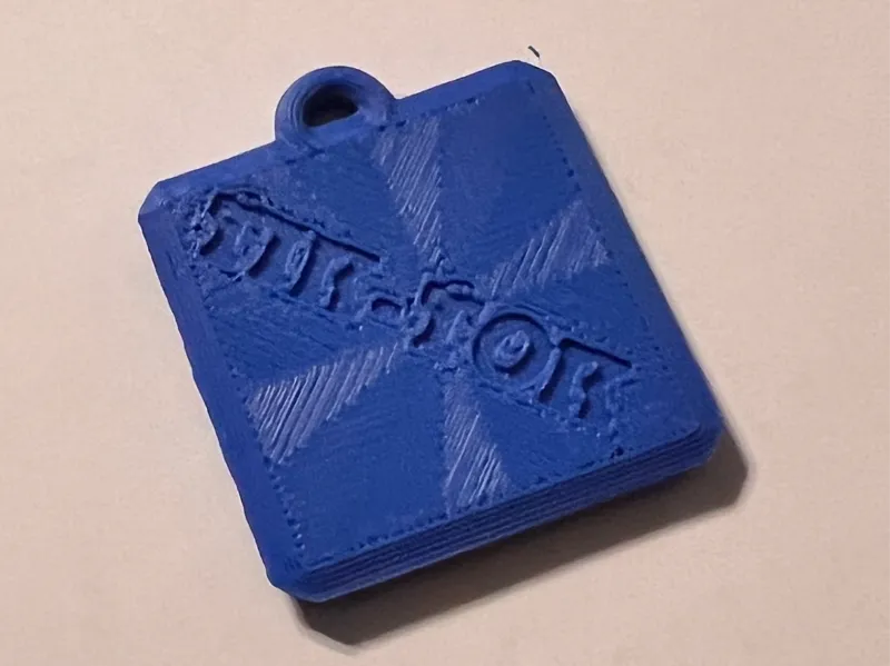 Tik-Tok NFC keychain block