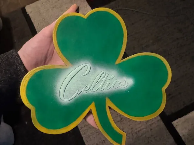 Boston Celtics Shamrock Decoration